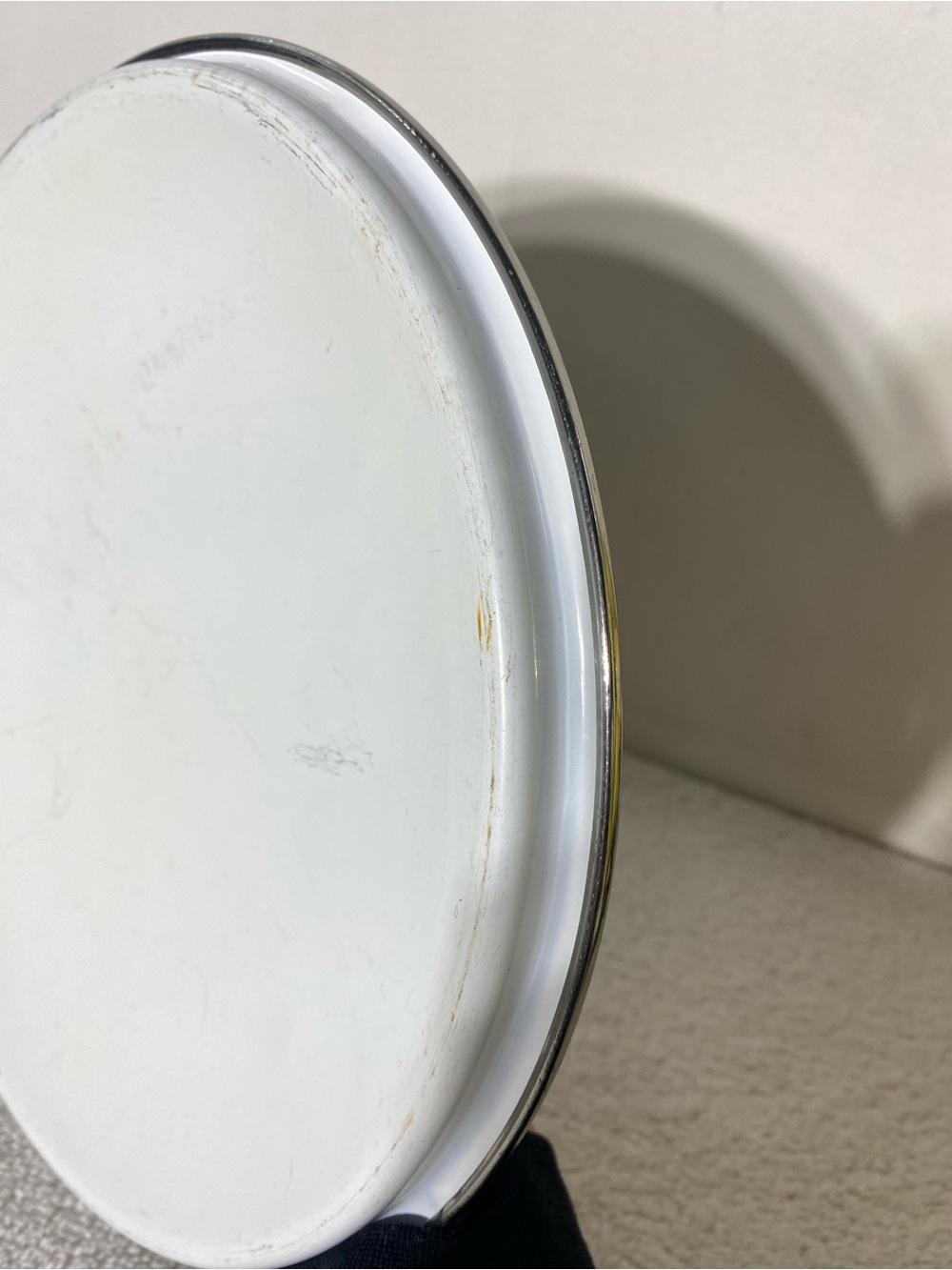 Vintage JMP Spain Sweet Flowers Enamelware Replacement Pot Lid - Picture 7 of 12